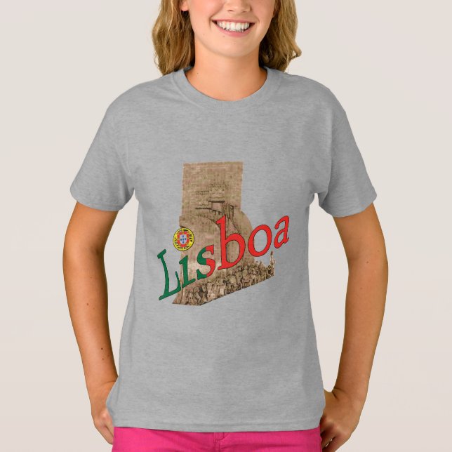 Camiseta Lisboa Portugal (Frente)