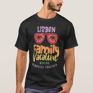 Camiseta Lisboa Portugal Férias Familiares Filiares Fósforo