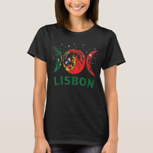 Camiseta Lisboa Portugal Retro Portugal Bandeira 1