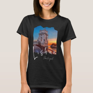 Camiseta Lisboa Portugal Souvenirs Portuguesas Belem Torre