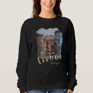 Camiseta Lisboa Portugal Tram Souvenirs Português Lisboa L