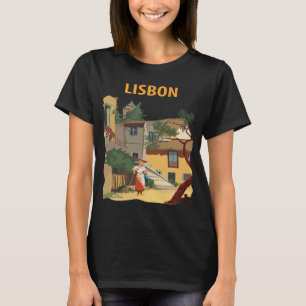 Camiseta Lisboa Portugal Vila Rua Viagem