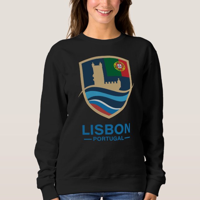 Camiseta Lisbon Portugal Europe (Frente)
