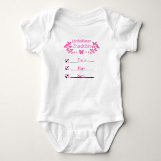 Camiseta Lista da Irmã Mais Nova