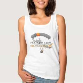 Camiseta Lista de baldes: Skydiving