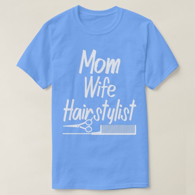 Camiseta Lista de Cabeças da Mãe Esposa 2 (Frente do Design)