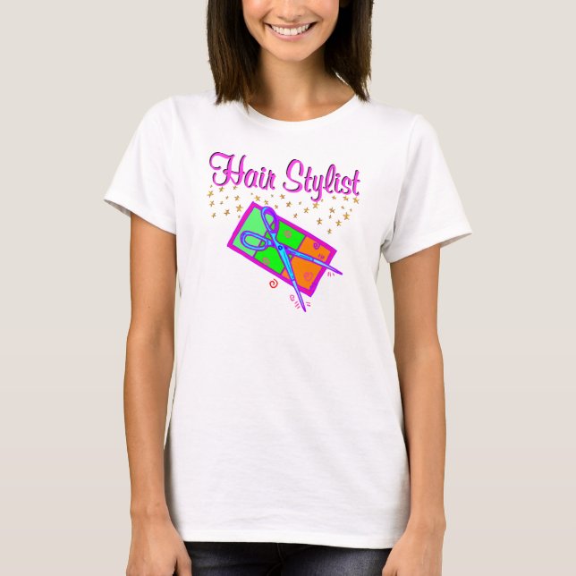 CAMISETA LISTA DE CABELOS E BONITA (Frente)
