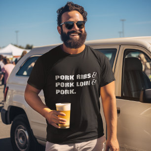 Camiseta Lista de controlo da carne e dos Ampersands dos CH