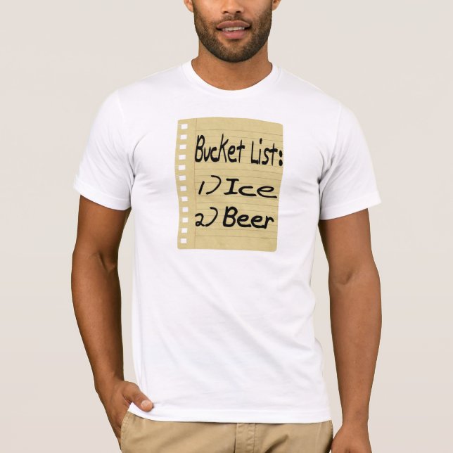 Camiseta Lista de Desejos (Frente)