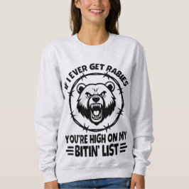 Camiseta Lista de Rabies do Urso Sarcástico