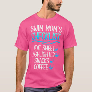 Camiseta Lista De Verificação Da Mãe Que Nada Mãe De Um Nad