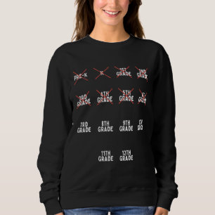 Camiseta Lista de Verificação de Graus 6 Graduados Boys Gir