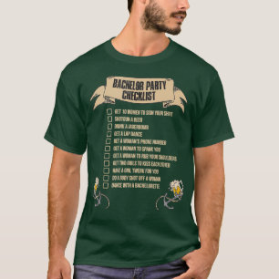 Camiseta Lista de verificação de licenciatura 1