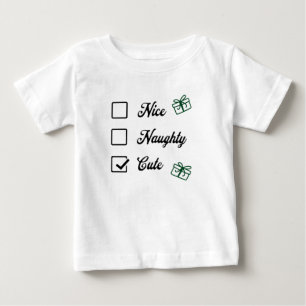 Camiseta Lista de verificação de papais noeis - legal, trav