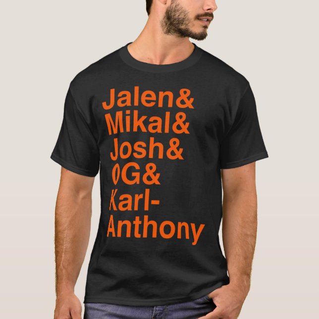 Camiseta Lista dos Knicks (Frente)