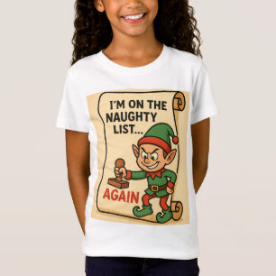 Camiseta “Lista dos Travessos… Outra Vez! – Edição do Elfo