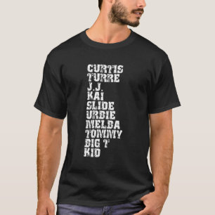 Camiseta Lista Familiar de Jogadores de Trombona de Jazz In