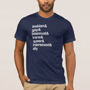 CAMISETA LISTA LGBTQI