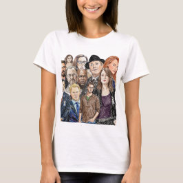 Camiseta Lista Negra - Colagem