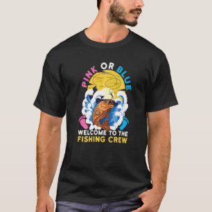 Camiseta Lista Revelatória De Gênero Para A Pesca 1