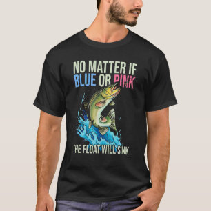 Camiseta Lista Revelatória De Gênero Para A Pesca 1