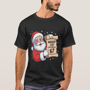 Camiseta Lista Travessa Crianças Que Dizem 67 Piada Engraça