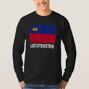 Camiseta Listenstaine — Apoio ao pavilhão do Liechtenstein