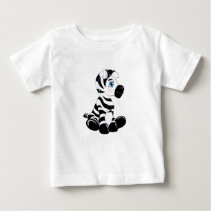 Camiseta Listra a zebra do bebê