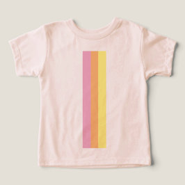Camiseta Listra Retrorna Camisa-T de Toddler (Múltiplo Lara