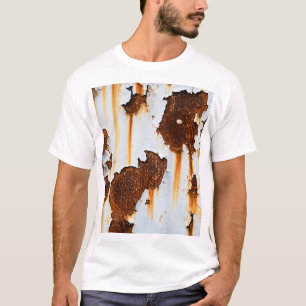 Camiseta Listras Brancas Corrodadas