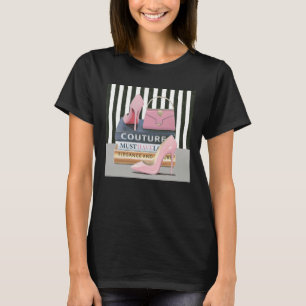 Camiseta Listras do Couture de Apple selvagem - calçados