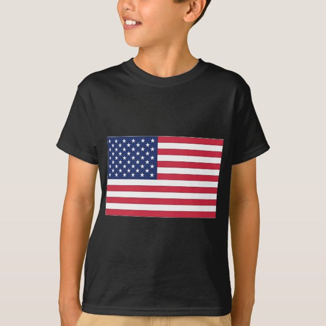 Camiseta Listras e Estrelas dos Estados Unidos (Frente)