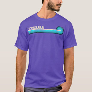 Camiseta Listras Retro Honolulu TSirt