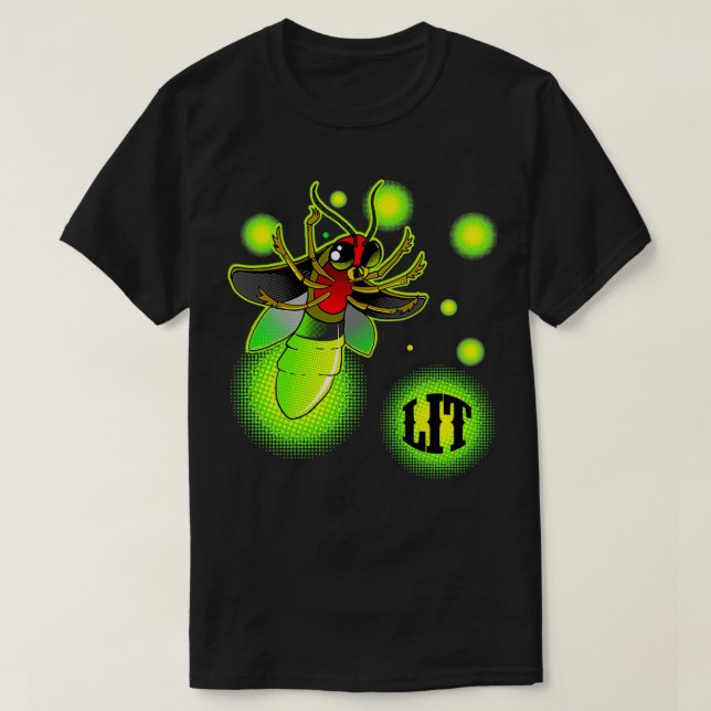 Camiseta Lit Firefly LightInseto (Frente do Design)