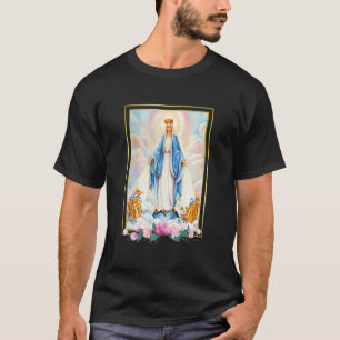 Camiseta Litania Da Bênção Virgem Maria Mãe De Cristo