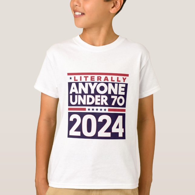 Camiseta Literalmente Qualquer Outra Eleição Do Presidente  (Frente)