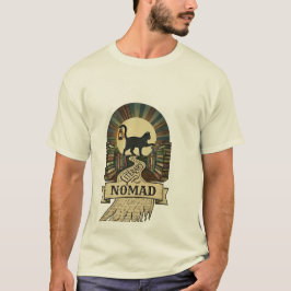 CAMISETA LITERARY NOMAD - FUNNY BLACK CAT