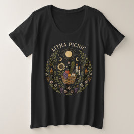 Camiseta Litha Picnic Summer Solstice Celestial Art