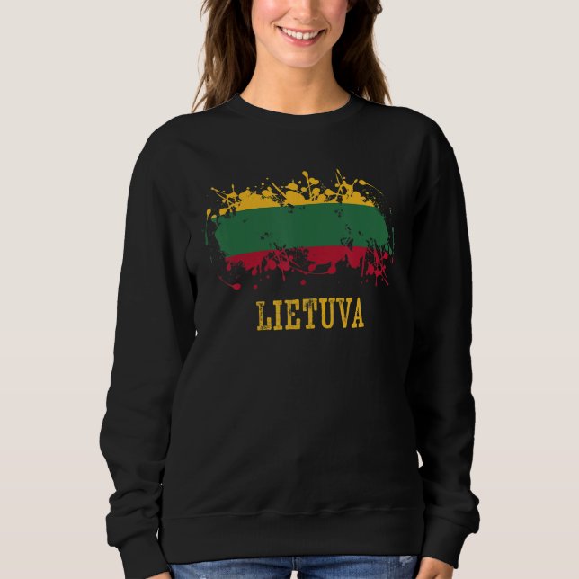 Camiseta Lithuanian enthusiasts for Lietuva and Lithuania (Frente)