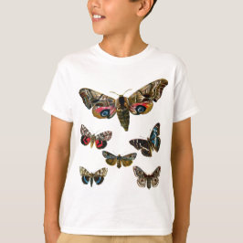 Camiseta Litografia da borboleta