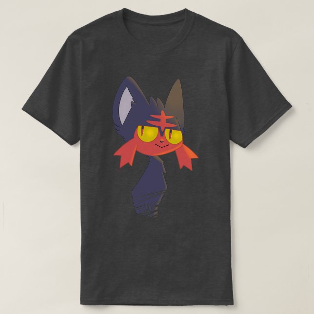 Camiseta Litten (Frente do Design)