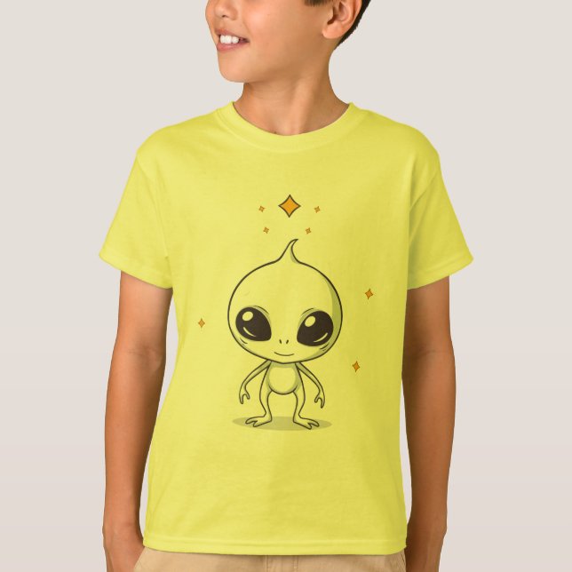 Camiseta little alien (Frente)