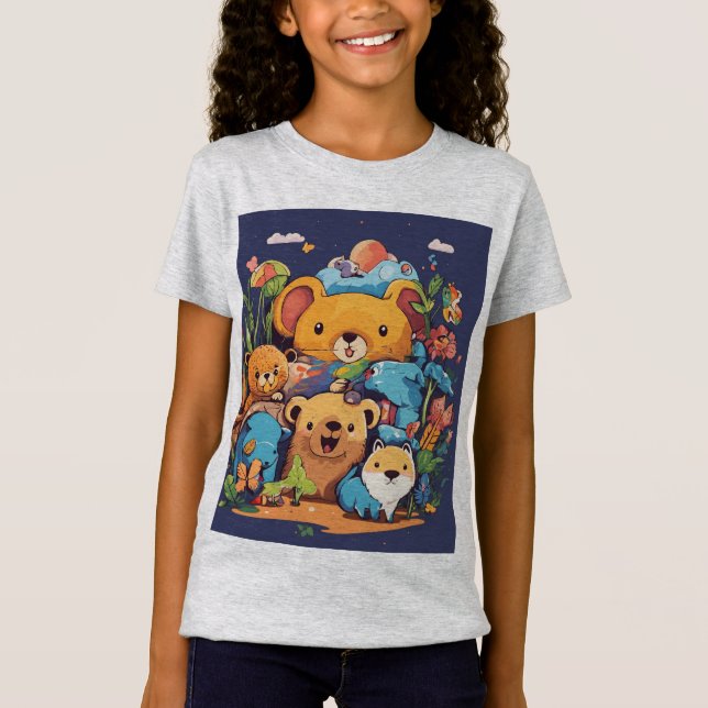 Camiseta Little Bear Wonderland (Frente)