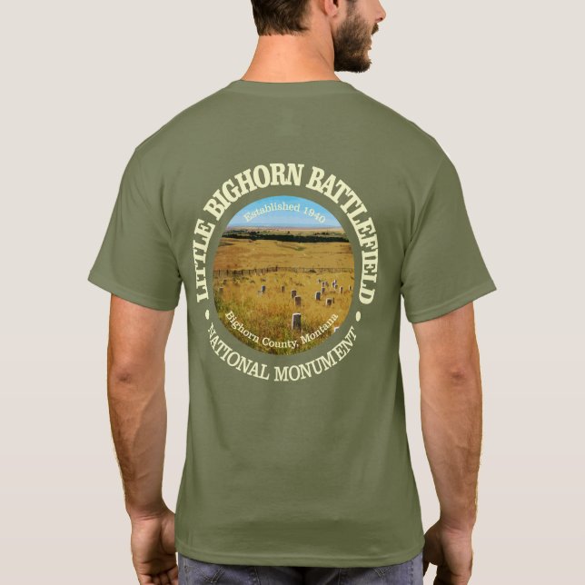 Camiseta Little Bighorn Battlefield (NM) (Verso)
