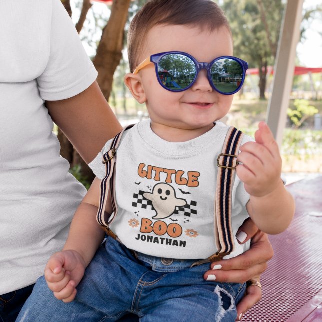 Camiseta Little Boo, Cute Halloween (Criador carregado)