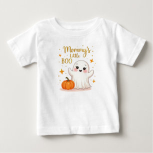 Camiseta Little BOO Halloween Toddler, mamãe
