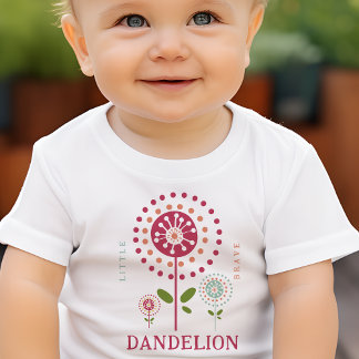 Camiseta Little Brave Dandelion Personalized