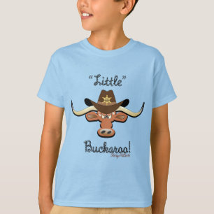 Camiseta Little Buckaroo, Longhorn Steer