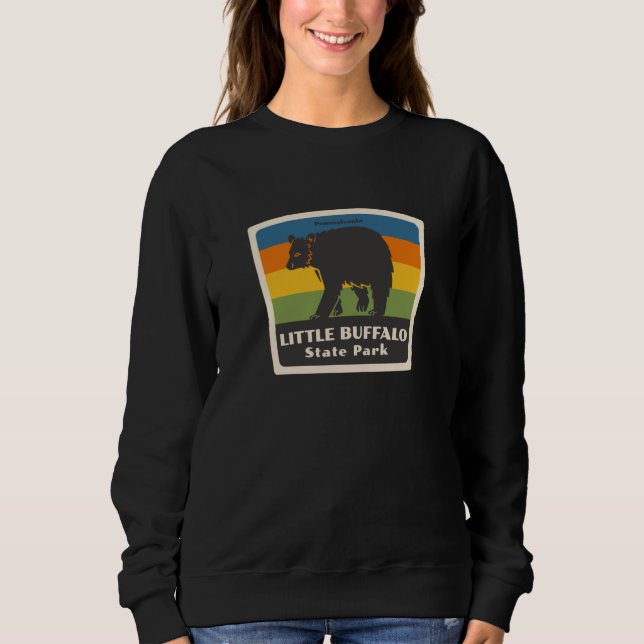 Camiseta Little Buffalo State Park Pennsylvania Bear PA Sou (Frente)