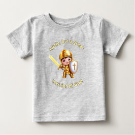 Camiseta Little but a great warrior of God